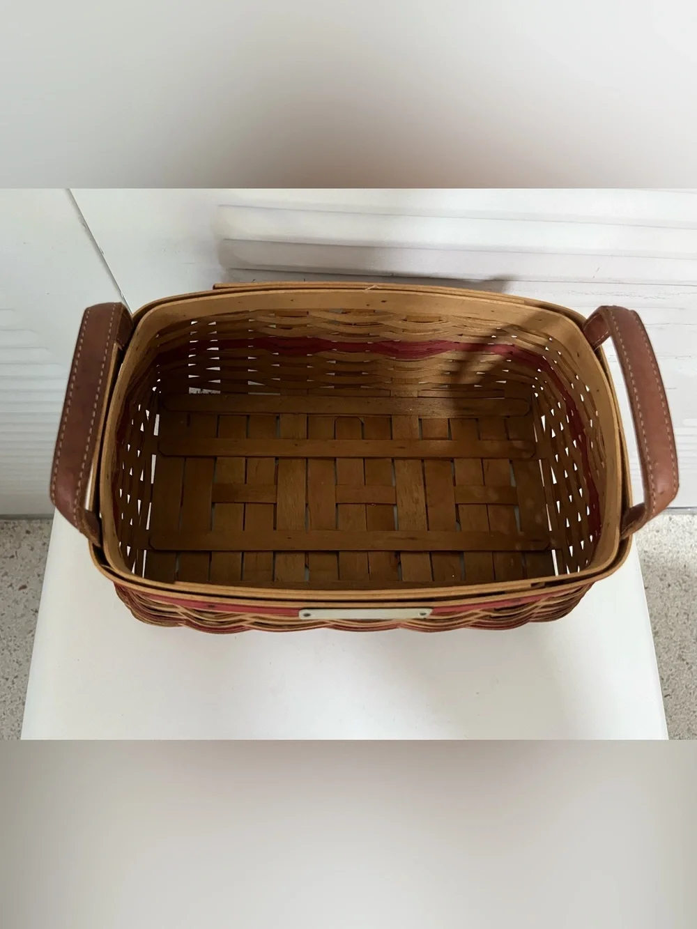 Longaberger 2002 Christmas Collection Traditions Basket